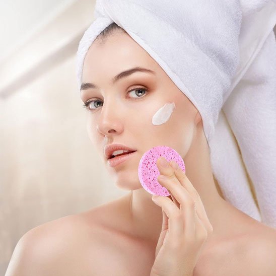 Éponge en konjac | Exfoliation Naturelle - Douce Peau