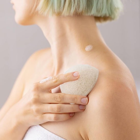 Éponge en Konjac | 100% Naturelle - Douce Peau