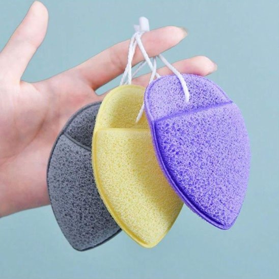 Éponge en konjac | 100% Naturelle - Douce Peau