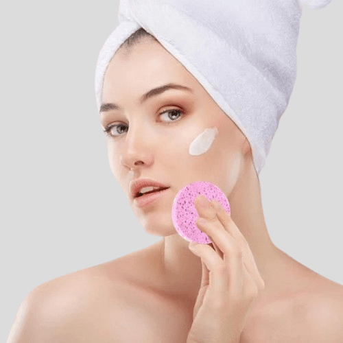 Éponge en konjac | Exfoliation Naturelle - Douce Peau