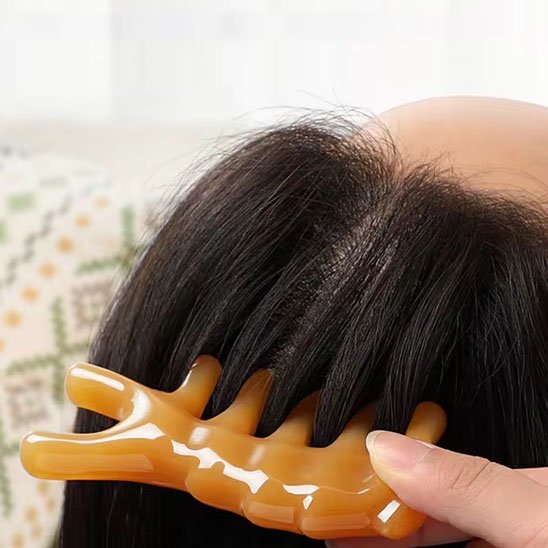 Gua Sha en Pierre Naturelle | Massage Drainant - Douce Peau
